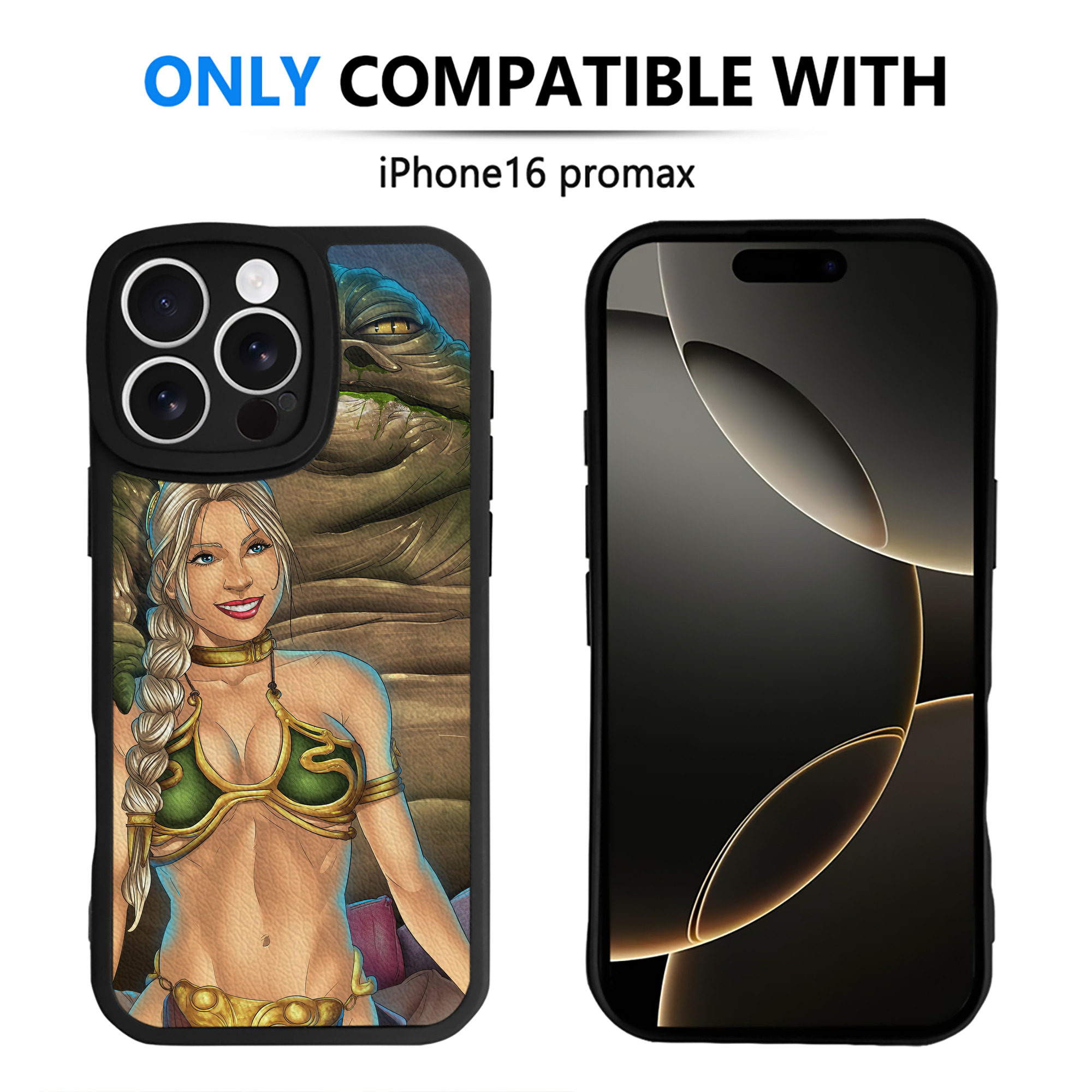 （画像用） スター・ウォーズ Star Wars 【iPhone 16シリーズ対応】シリコンスマホケース（レザー調） 材質：シリコン